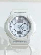 CASIO◆クォーツ腕時計・G-SHOCK/デジアナ/WHT/GA-150-7AJF_画像1