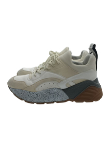 STELLAMcCARTNEY* low cut sneakers /38/ white / suede 