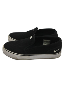 NIKE◆TOKI SLIP TXT/トキスリップテキスタイル/ブラック/724762-011/26.5cm/BLK/キャンハ