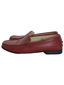 TOD’S◆シューズ/37.5/RED/ドライビングシューズ