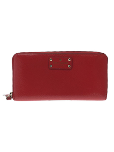 kate spade new york◆長財布/レザー/RED/レディース/WLRU153