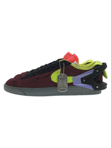 NIKE◆BLAZER LOW/ACRNM_ブレイザー ロー アクロニウム/28cm/ボルドー/スウェード