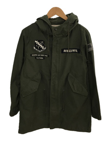 AVIREX◆M-51 X-1/CUSTOM SHELL PARKA /パッチドカスタムシェルパーカー/M/コットン/GRN