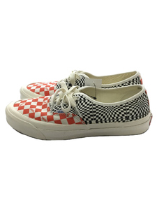 VANS◆ローカットスニーカー/Og Authentic LX LOGOCHECKRED/27.5cm/WHT