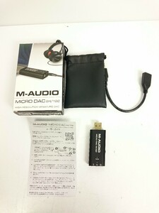 M-AUDIO◆アンプ/M-AUDIO/MICRO DAC/ポータブルヘッドホンアンプ