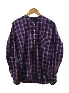 nonnative◆プルオーバーシャツ/1/コットン/パープル/チェック