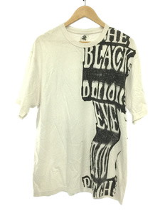 THE BLACK EYE PATCH◆取扱注意/Tシャツ/XL/コットン/WHT/プリント/ヨゴレ有