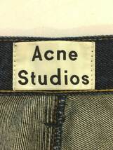 Acne Studios(Acne)◆ストレートパンツ/28/コットン/NVY/無地_画像4