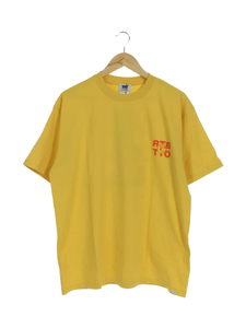 Tシャツ/XL/コットン/YLW/r22ss-420-ts