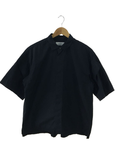 WELLDER◆FLAP POCKET SHORT SLEEVE SHIRT/4/コットン/NVY/WM19SSH06