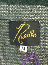 Needles◆タグ付/22AW/Mohair Cardigan/カーディガン(厚手)/M/モヘア/グリーン/LQ272_画像3