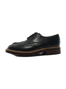 GRENSON◆ウイングチップ/カーフレザー/UK9/ブラック/レザー/110004