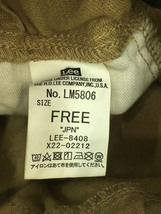 Lee◆リー/FLeeasy EASY PANTS/FREE/リネン/キャメル/LM5806_画像5