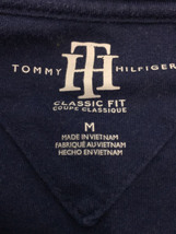 TOMMY HILFIGER◆Tシャツ/M/コットン/NVY/無地_画像3