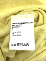 UNDERCOVER◆Tシャツ/2/コットン/YLW/uc1c8806-1/バンビ_画像4