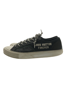 LOUIS VUITTON◆ローカットスニーカー/US7.5/BLK/0148