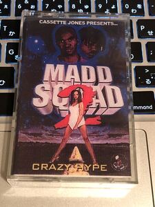 CD付 REGGAE MIXTAPE CASSETTE JONES PRESENTS MADD SQUAD CRAZY HYPE★RED SPIDER MIGHTY CROWN FUJIYAMA MIXCD