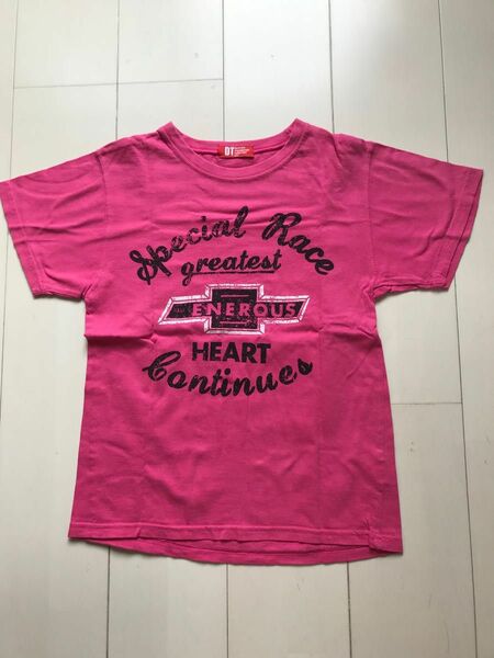 デビロックストア　Tシャツ　ピンク 160cm 半袖Tシャツ