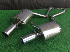 * Audi A4 8E ARQRAY Arky .re- Arky . Ray задний muffler левый правый 