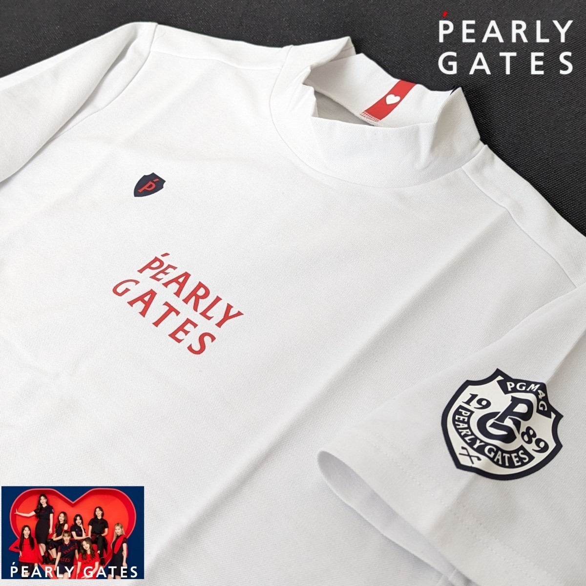 ☆新品正規品 PEARLYGATES/パーリーゲイツ ソルディーフェンダー半袖