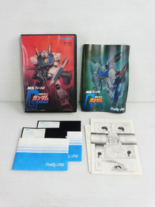 PC9801 [ Mobile Suit Gundam MS поле ] 5 дюймовый 2HD компьютернные игры PC soft подлинная вещь * труба 40511