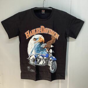 SR10B1. Tシャツ Lサイズ　HARLEY-DAVIDSON ② ハーレーダビッドソン 半袖Tシャツ 黒