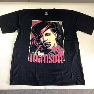 SR13D2. バンドTシャツ XXLサイズ　Marilyn Manson ① マリリンマンソン