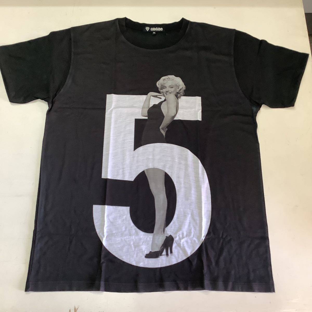 DBR5C デザインTシャツ XLサイズ Marilyn Monroe No 5 マリリン