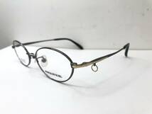10K-214 新品 未使用 眼鏡 メガネフレーム SONIA RYKIEL 日本製 国産 オーバル Ti-P フルリム シンプル ソニアリキエル レディース メンズ_画像1