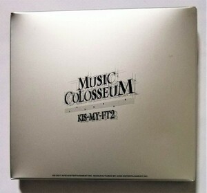 中古CD＋DVD　 Kis-My-Ft2 『 MUSIC COLOSSEUM　[初回限定盤B] 』品番：AVCD-93692/B / デジパック仕様