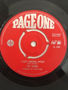 ■UKオリジ7■THE TROGGS-トロッグス/I CAN'T CONTROL MYSELF b/w GONNA MAKE YOU 1966年 英PAGE ONE 音圧抜群 EX！