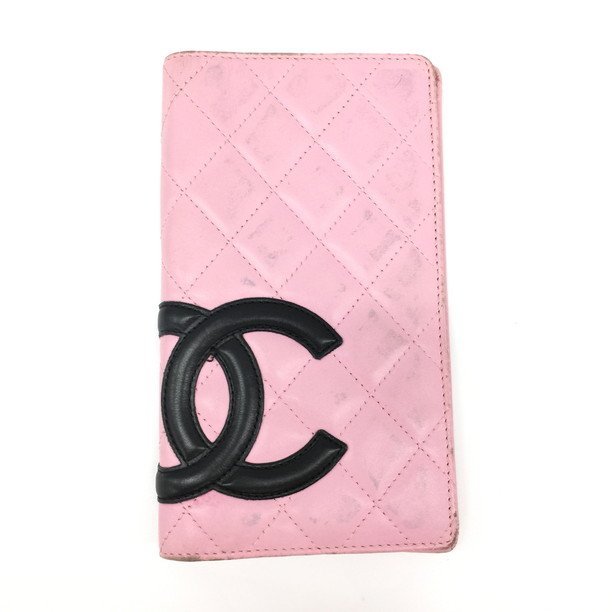 格安saleスタート】 【最終値下げ】CHANEL ピンク 長財布 シャネル
