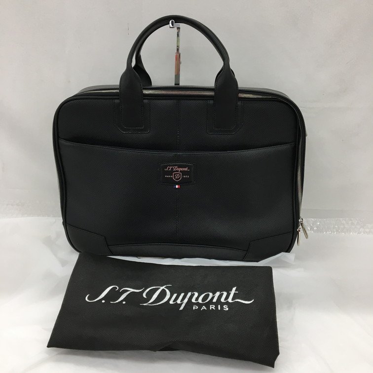 クリアランス販売店舗 - S T DuPont ブリーフケース 黒 - 再入荷:5160