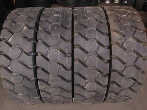 T1742 未使用品 4本SET価格 10.00R20 フォークリフト 他 MICHELIN XZM STABILX 166A5 TT/TL LUG 産業用 港湾用 1000R20 1000-20