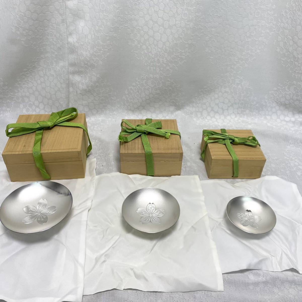 美品☘️ 銀杯 139g 刻印有 シルバー 内閣総理大臣贈 木箱付-