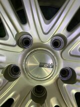 ★送料無料★SIBILLA ST-V 18x7.5J 5H 114.3 +55 φ73 4本/中古社外アルミホイール ヴェゼル エルグランド 1549_101_画像6