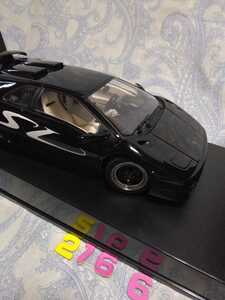 2166 Auto Art 18 minute. 1 Lamborghini Diablo SV black color supercar box attaching 