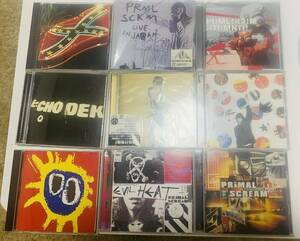 日本版 送料込 即決 プライマルスクリーム アルバム CD 9枚セット primal scream　（検 oasis stone roses blur chemical brothers