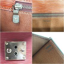 1円スタート ヴィトン LOUISVUITTON エピ セルヴィエット アンバサダー M54418 MI0940 ケニアブラウン 書類バッグ ビジネスバッグ ブラウン_画像10