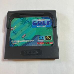 ゲームギア ゲームソフト スーパーゴルフ 美品 ケース付き 動作未確認の画像3