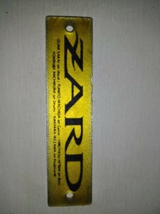 超希少 当時物 非売品 ZARD メタルプレート 初期メンバー名入 坂井泉水