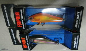 ★　RAPALA SHADOWRAP 5cm / 5,5g ２色　θ