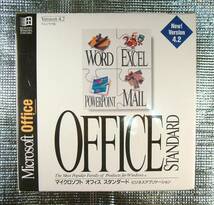 【3145】 Microsoft Office 4.2 Standard 新品 マイクロソフト オフィス パワーポイントPowerPoint エクセルExcel ワードWord メールMail_画像1