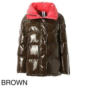  regular price 11,3 ten thousand jpy TATRASta tiger sSHAMAL down jacket car i knee nylon oversize BROWN 2 size 