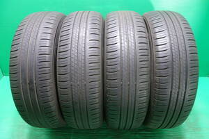 K1583-19 送料無料 195/60R17 サマータイヤ 夏 4本セット ダンロップ エナセーブ EC300+ 8分山 溝たっぷり 2019年製