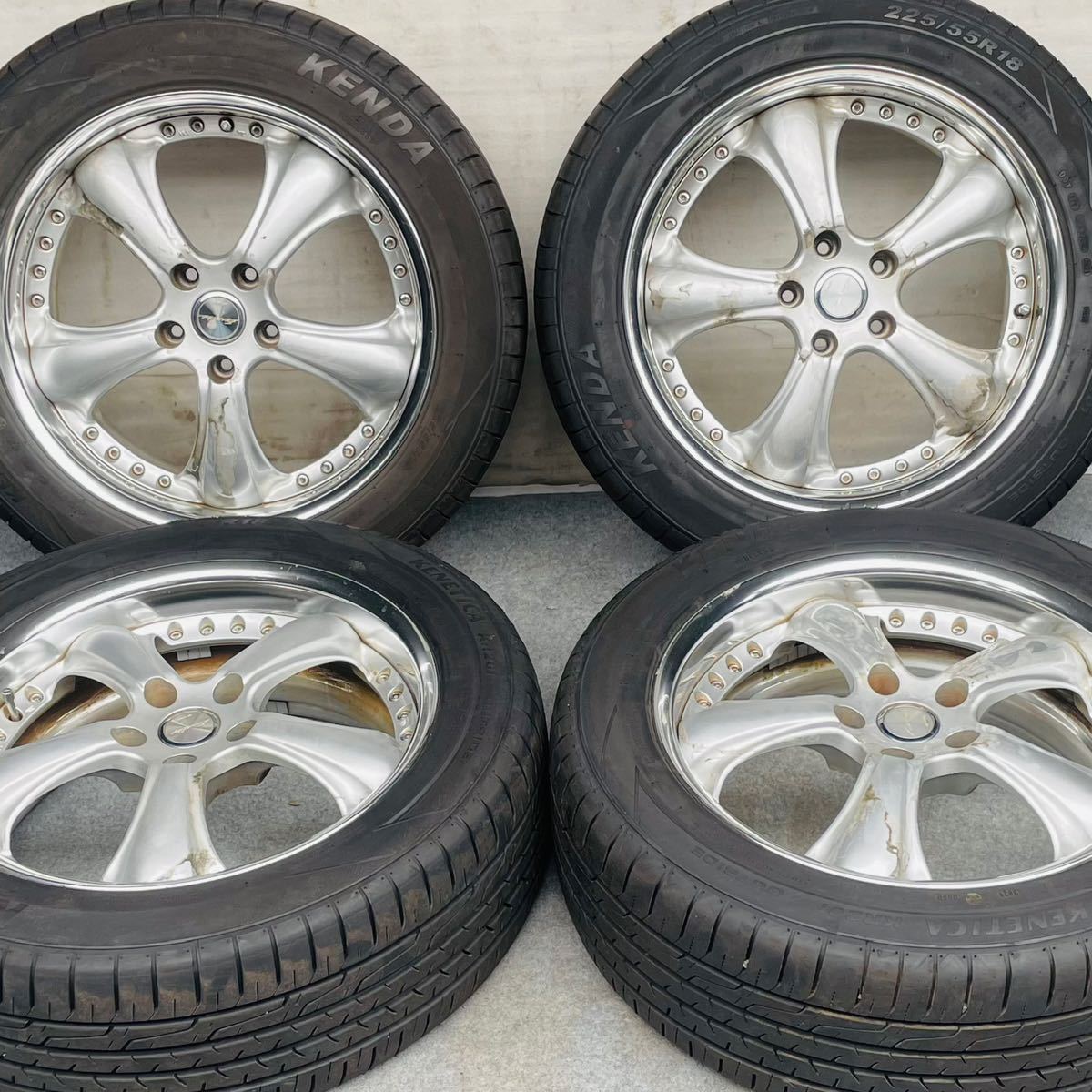 2023年最新】ヤフオク! -18インチ 深リム 7.5j(タイヤ・ホイールセット