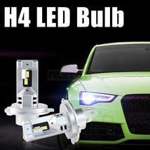 プリウス NHW 20系 H4 LED バルブ Hi Lo 切替 左右 2個セット 6000K ホワイト 白 3570チップ 12V ヘッドライト ランプ / 46-79x2_画像1