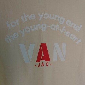 VAN JAC KENT IN TRADITION SCENE ROPE DOMON 中古 Tシャツ クリーム イエロー  サイズ Mの画像2