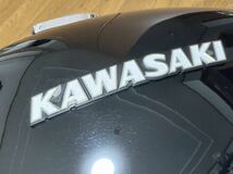 カワサキ Kawasaki Z1 Z2 Z750 Z900 Z1000 KZ900 KZ1000 ガソリンタンク 燃料タンク フューエルタンク タンク エンブレム 美品 内プレス_画像7