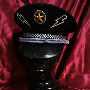 軍帽 コスプレ 軍装 ドイツ軍風 gasumaru レディース帽子 V系 個性的 SM フェティッシュ ボンデージの画像1